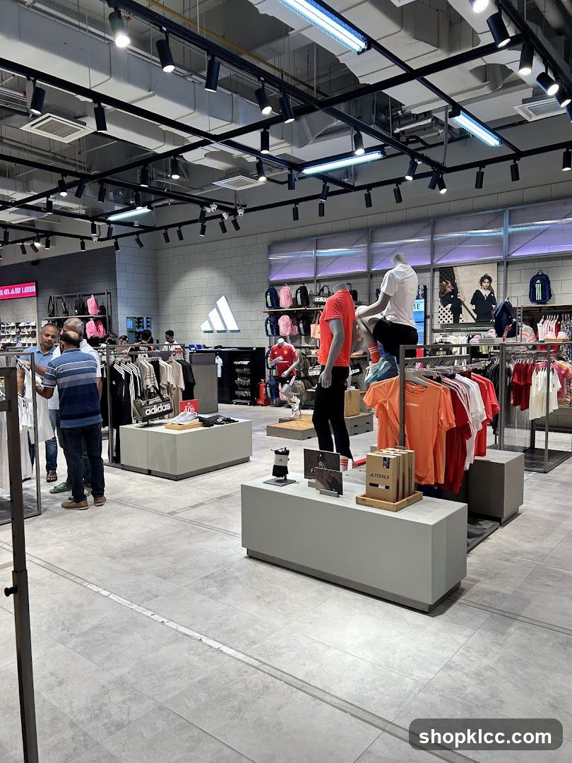 Adidas Store Interior