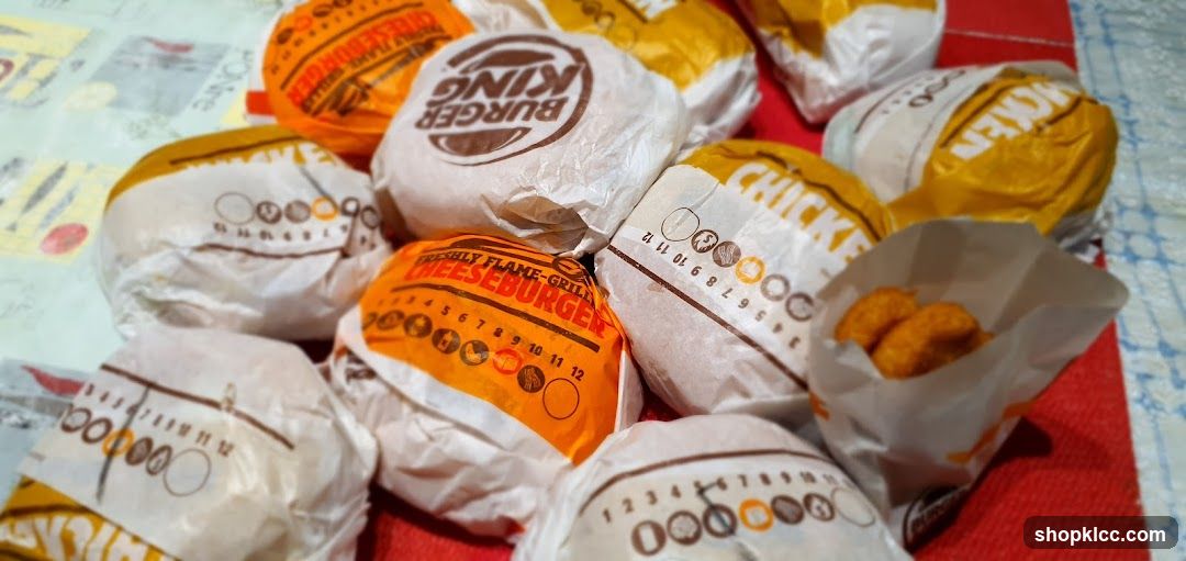 Burger King Food Items