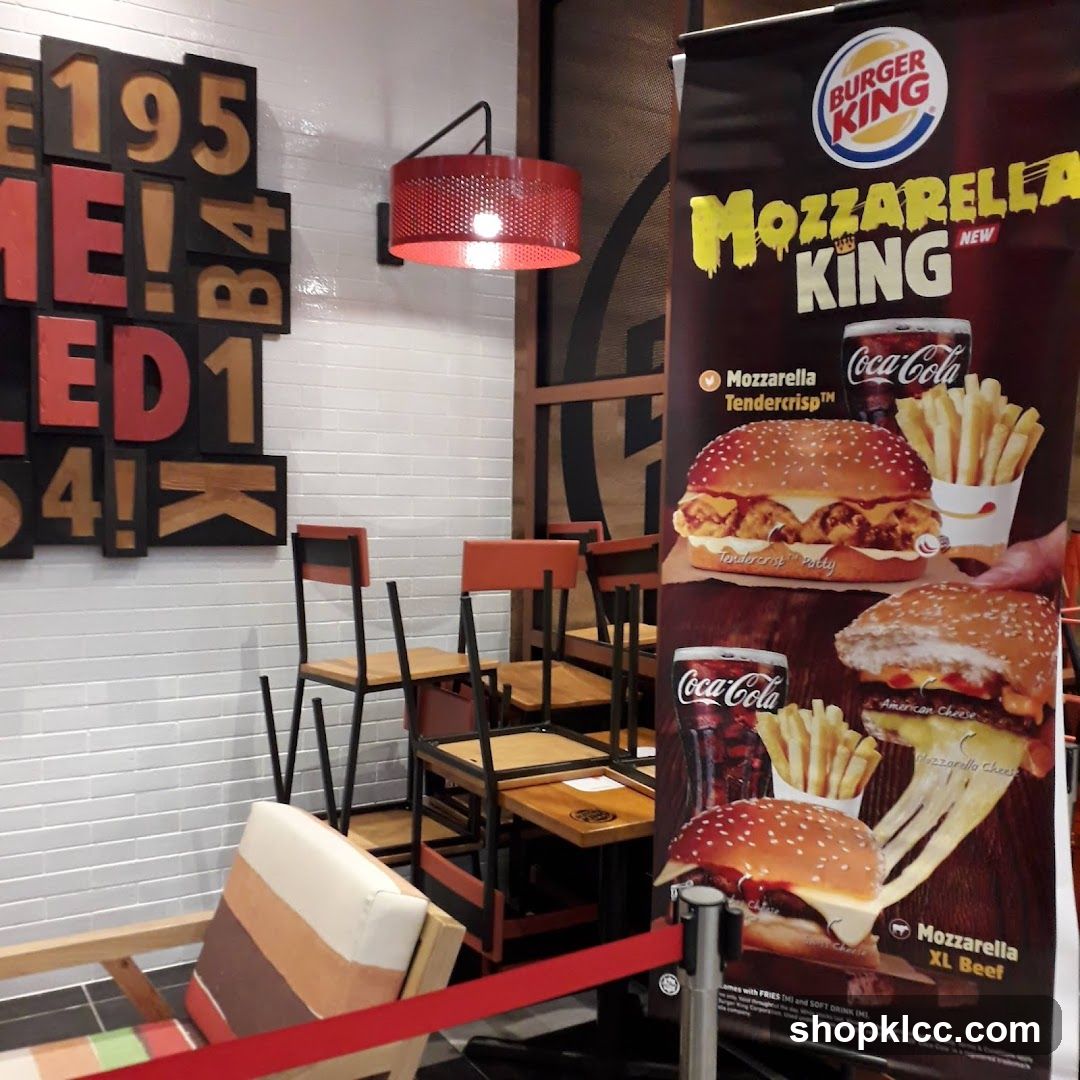 Burger King Mozzarella King Promotion