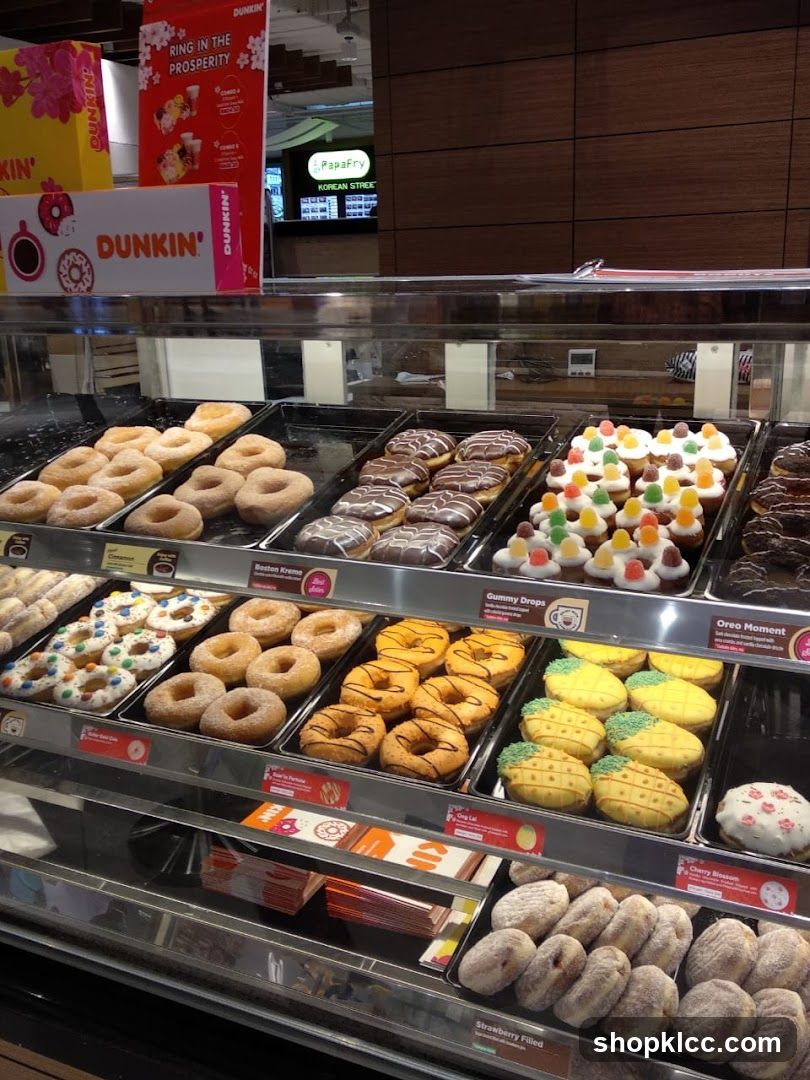 Dunkin' Donuts Display
