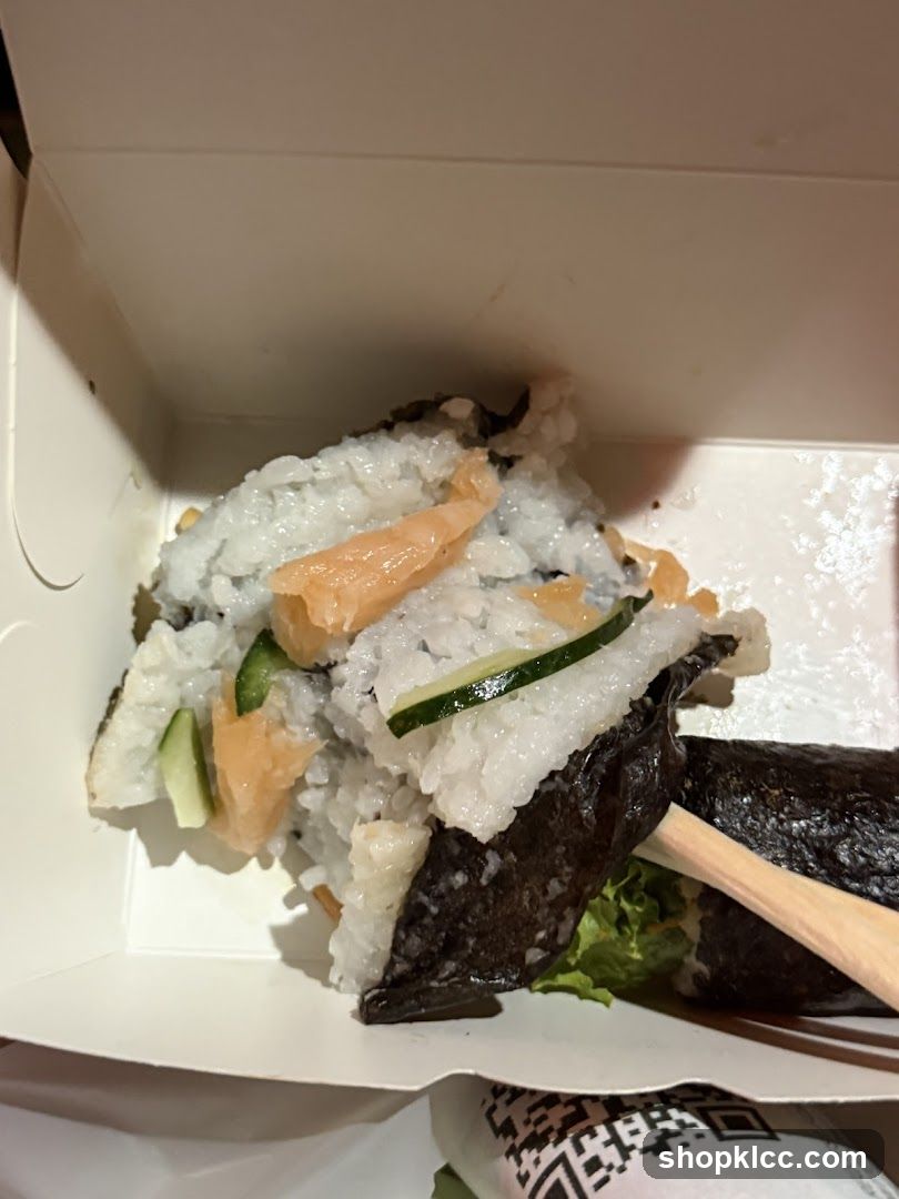 Sushi in a Takeout Box
