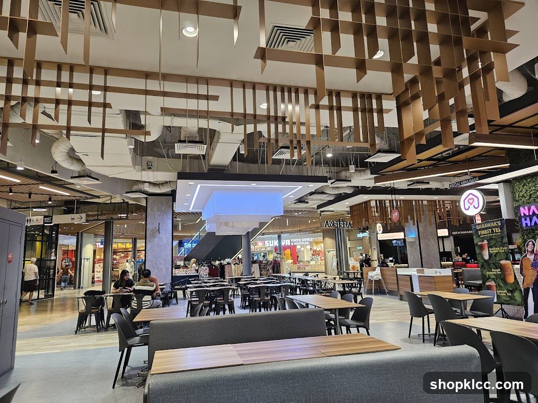 Food Court Seating Area
