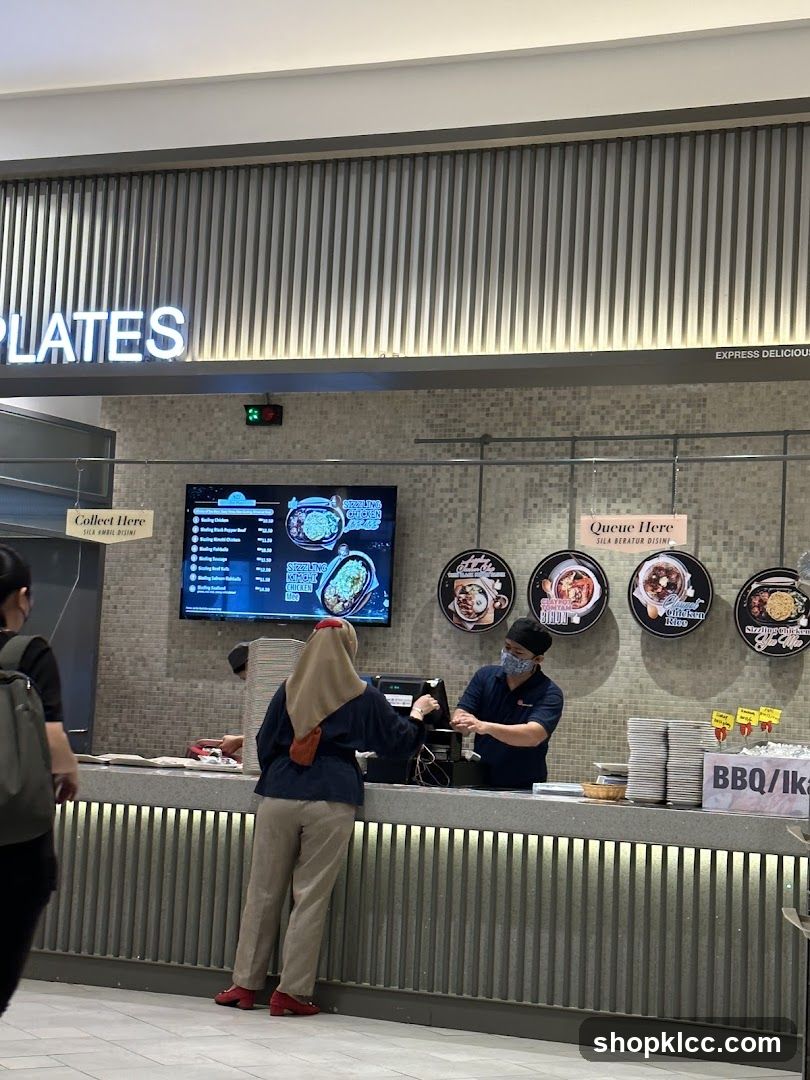 Food Counter Interior