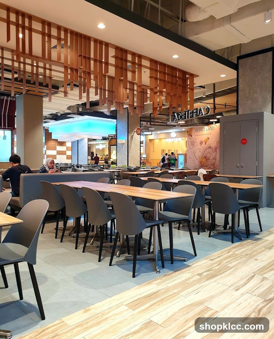 Food Court Seating Area