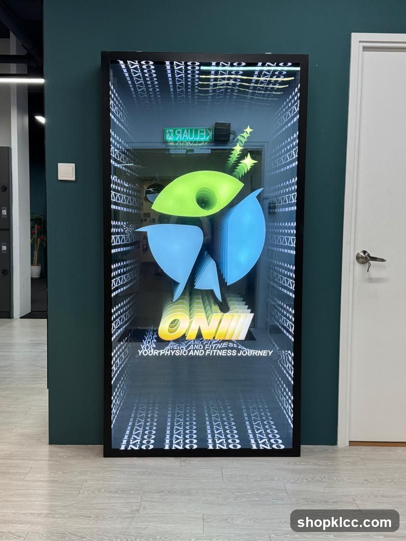 Digital Display with Logo