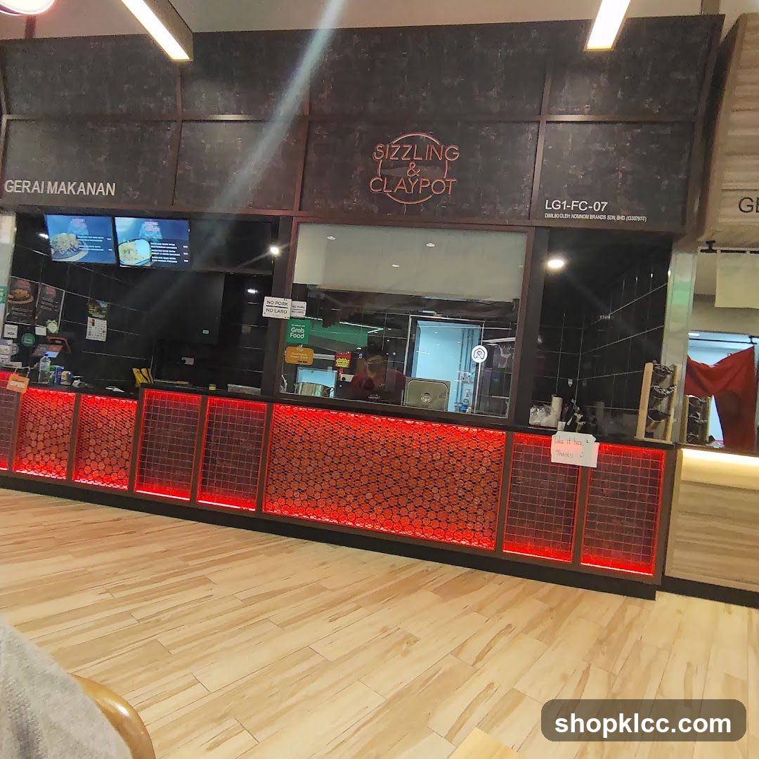 Sizzling & Claypot Counter