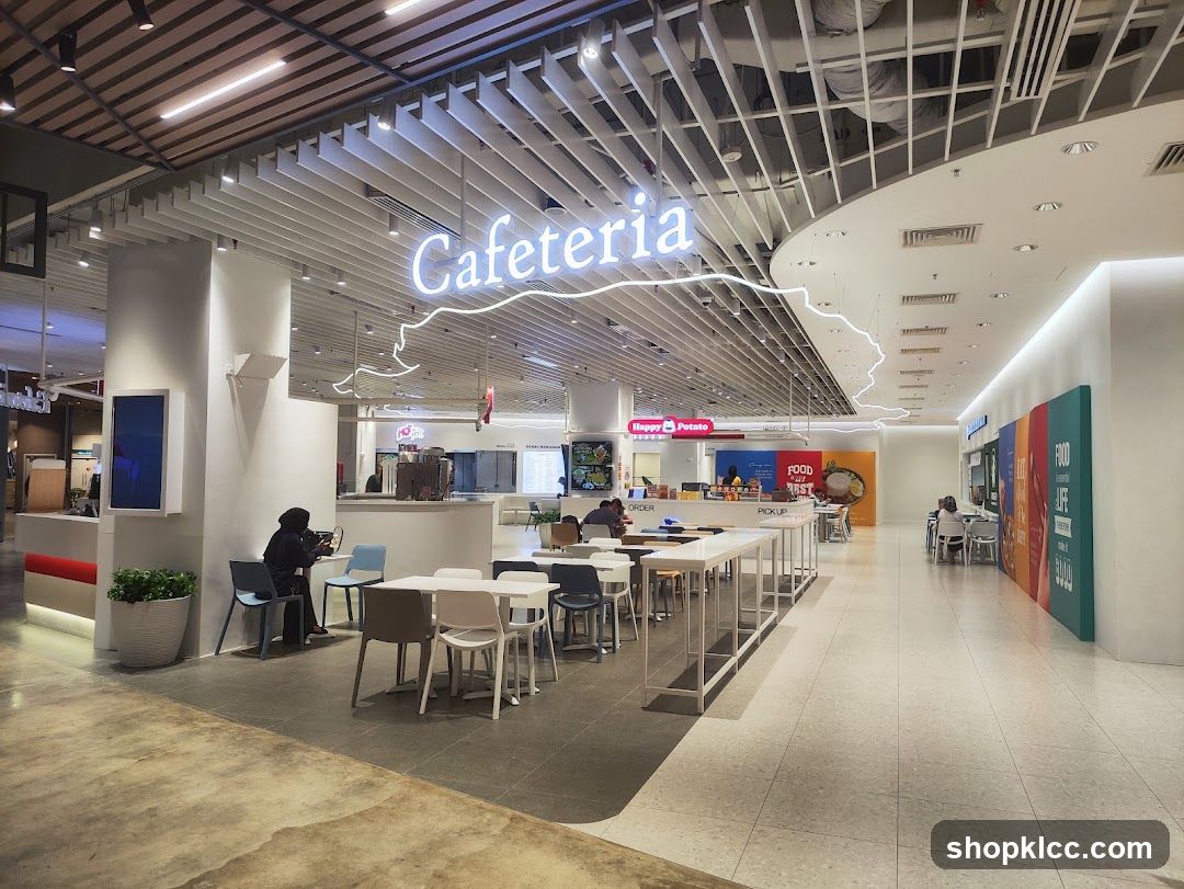 Cafeteria Seating Area
