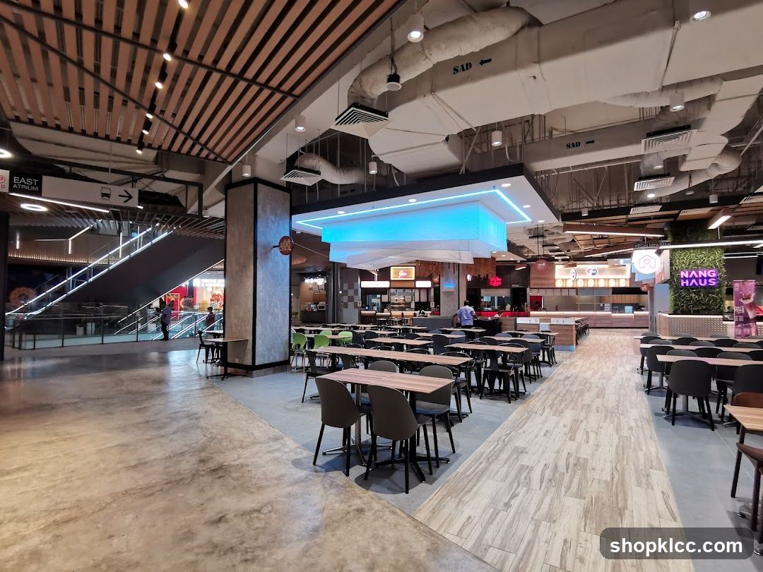 Food Court Seating Area