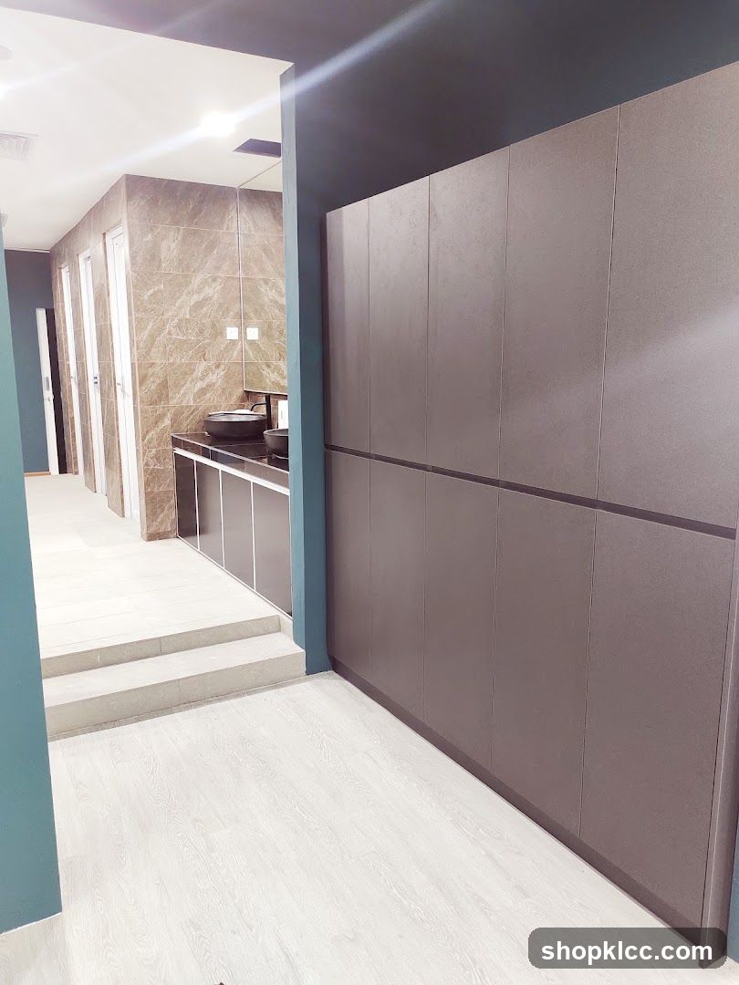 Modern Restroom Area