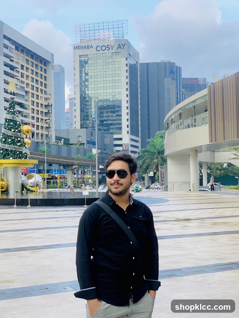 Man Posing in Urban Setting