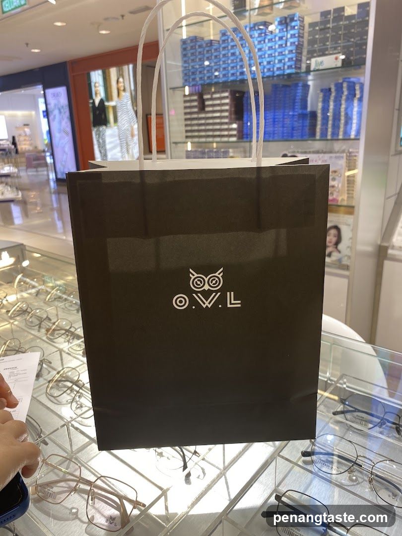 Shopping Bag with Owl Logo