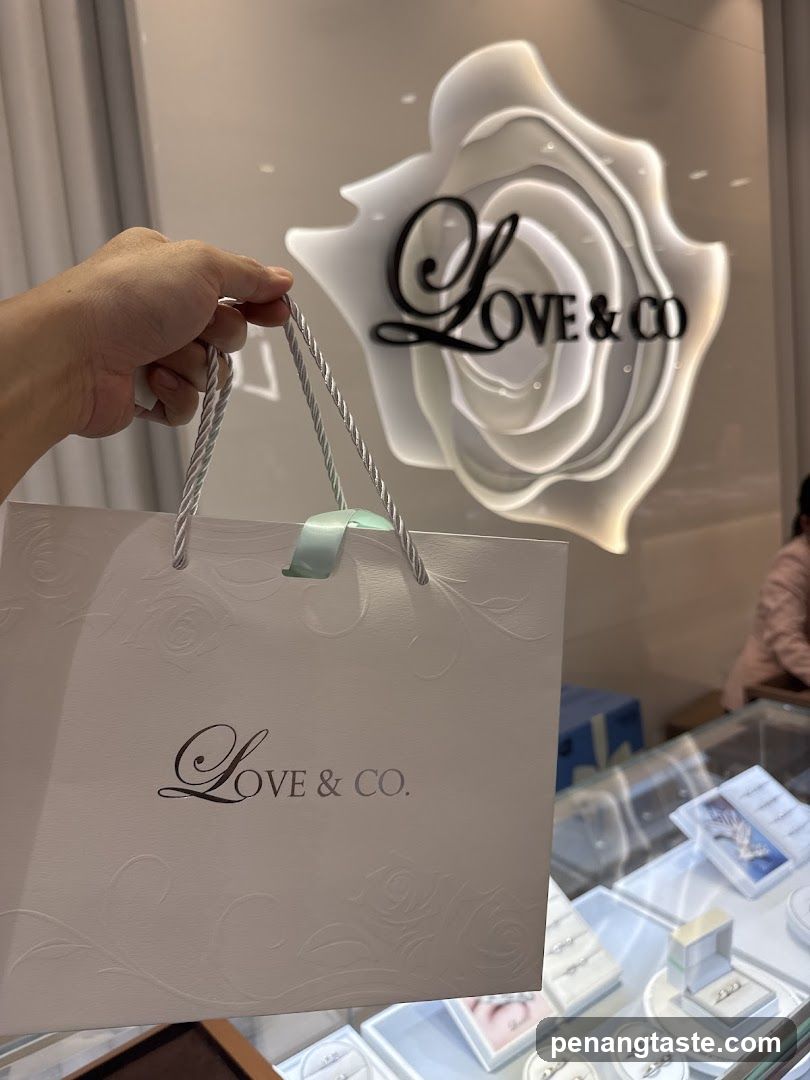 Love & Co. Shopping Bag and Store Display