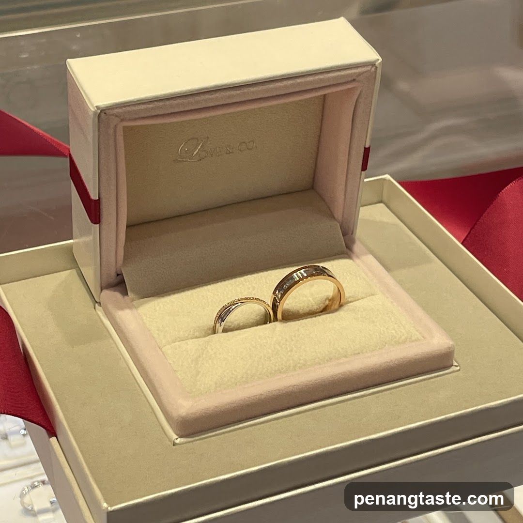 Wedding Rings in a Jewelry Box