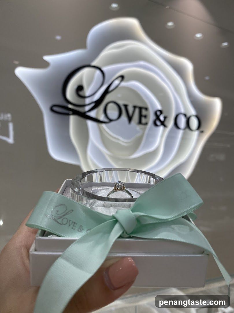 Diamond Ring in Gift Box