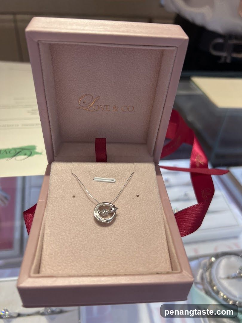 Diamond Necklace in a Box