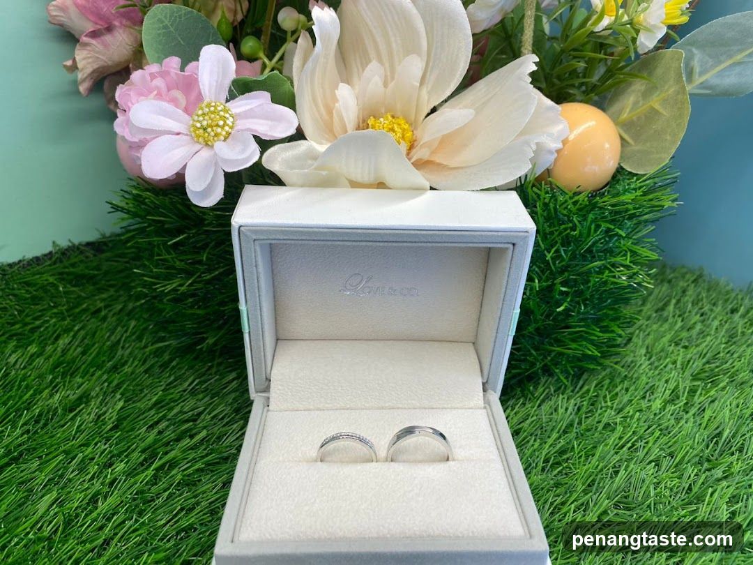 Wedding Rings in a Box
