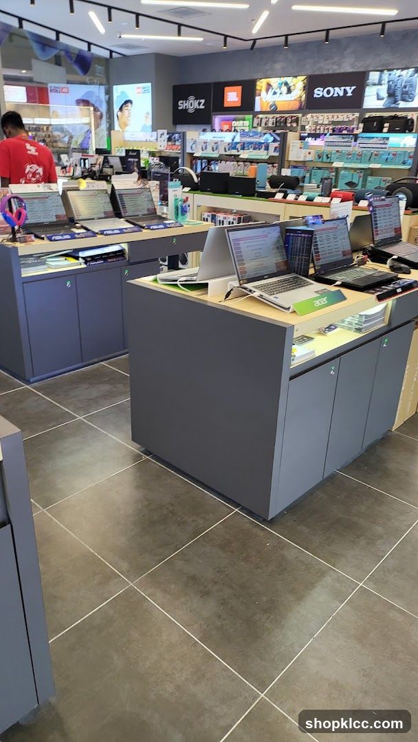 Electronics store display