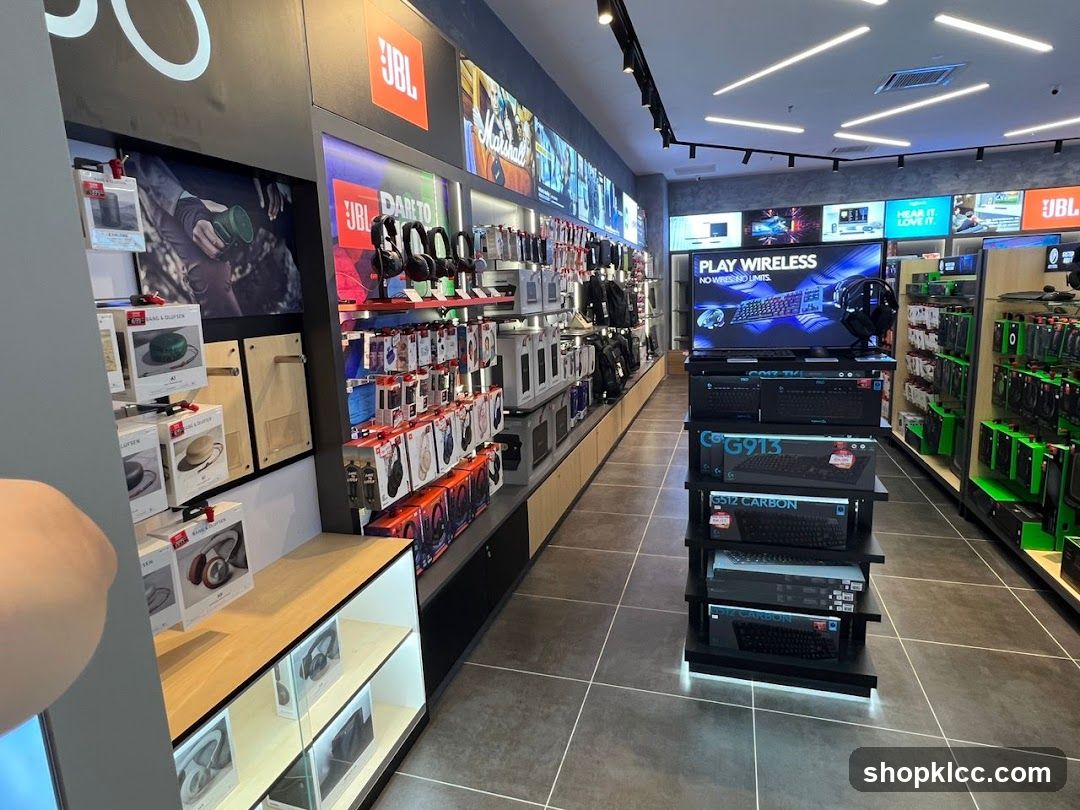 Electronics Store Display
