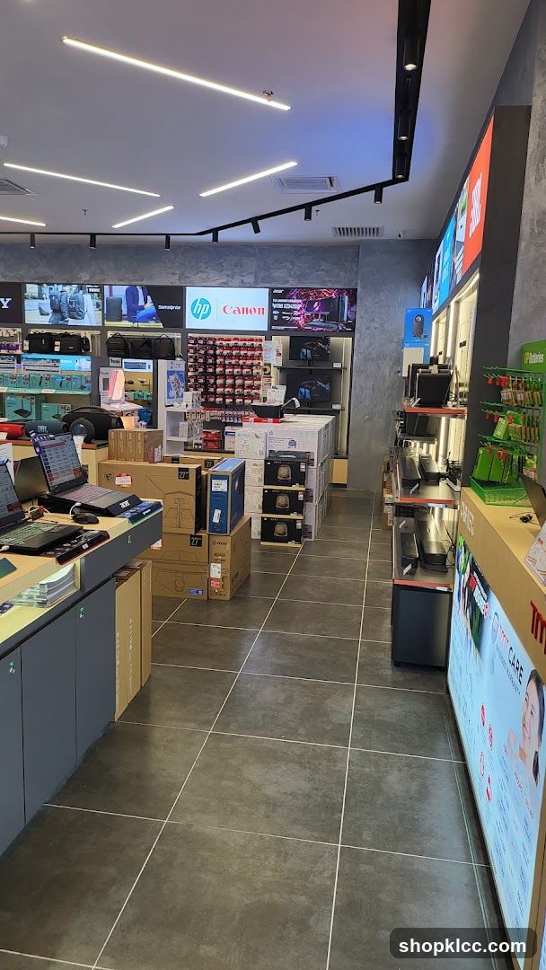 Electronics Store Interior