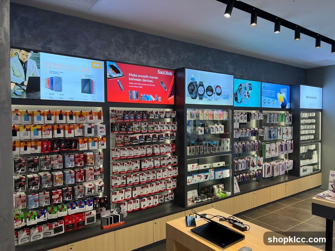 Electronics Store Display