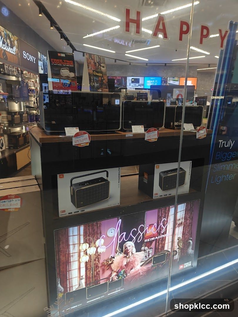 Electronics Store Display