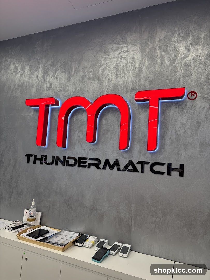 TMT ThunderMatch Store Interior