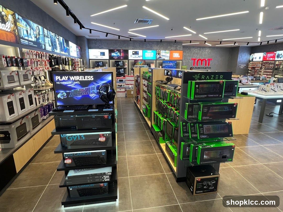 Electronics Store Display