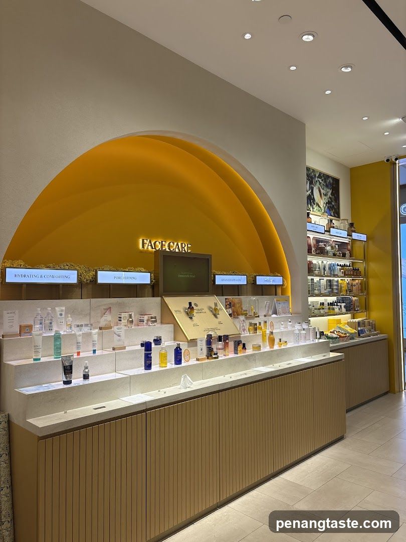 Skincare Display