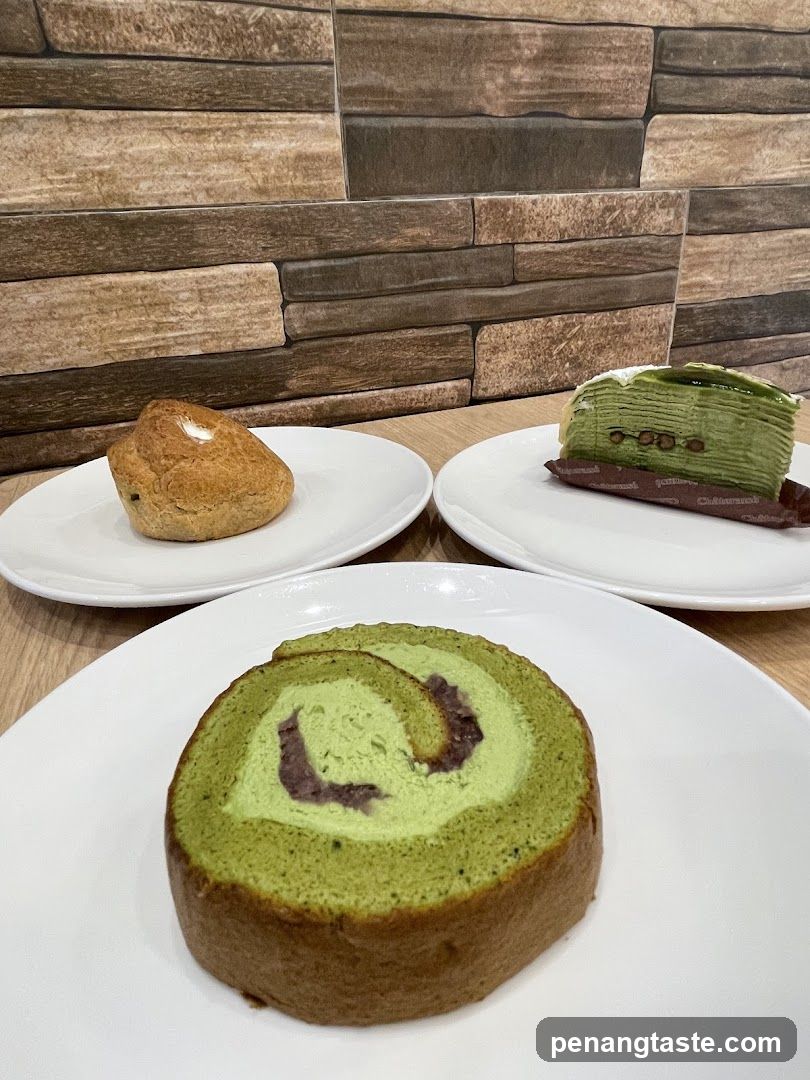 Desserts on Plates