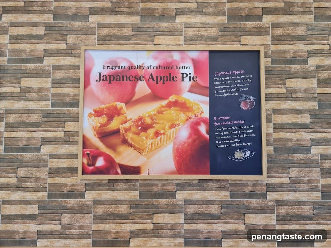 Japanese Apple Pie Advertisement