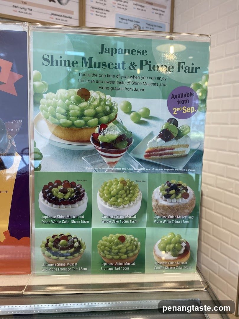 Japanese Shine Muscat & Pione Fair