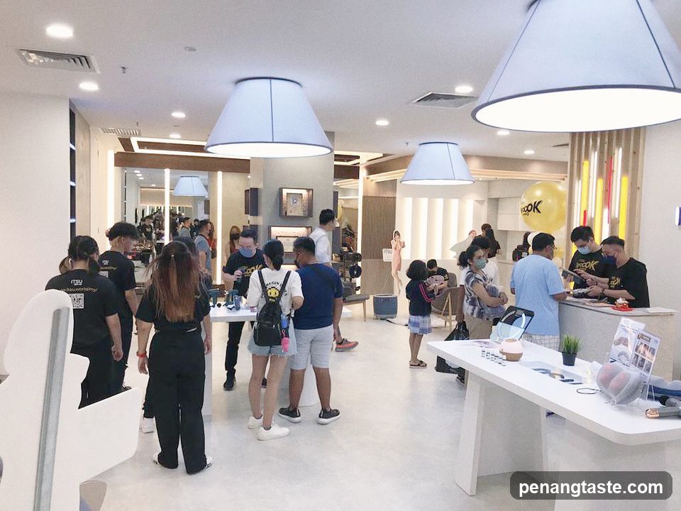 Store Interior with Shoppers