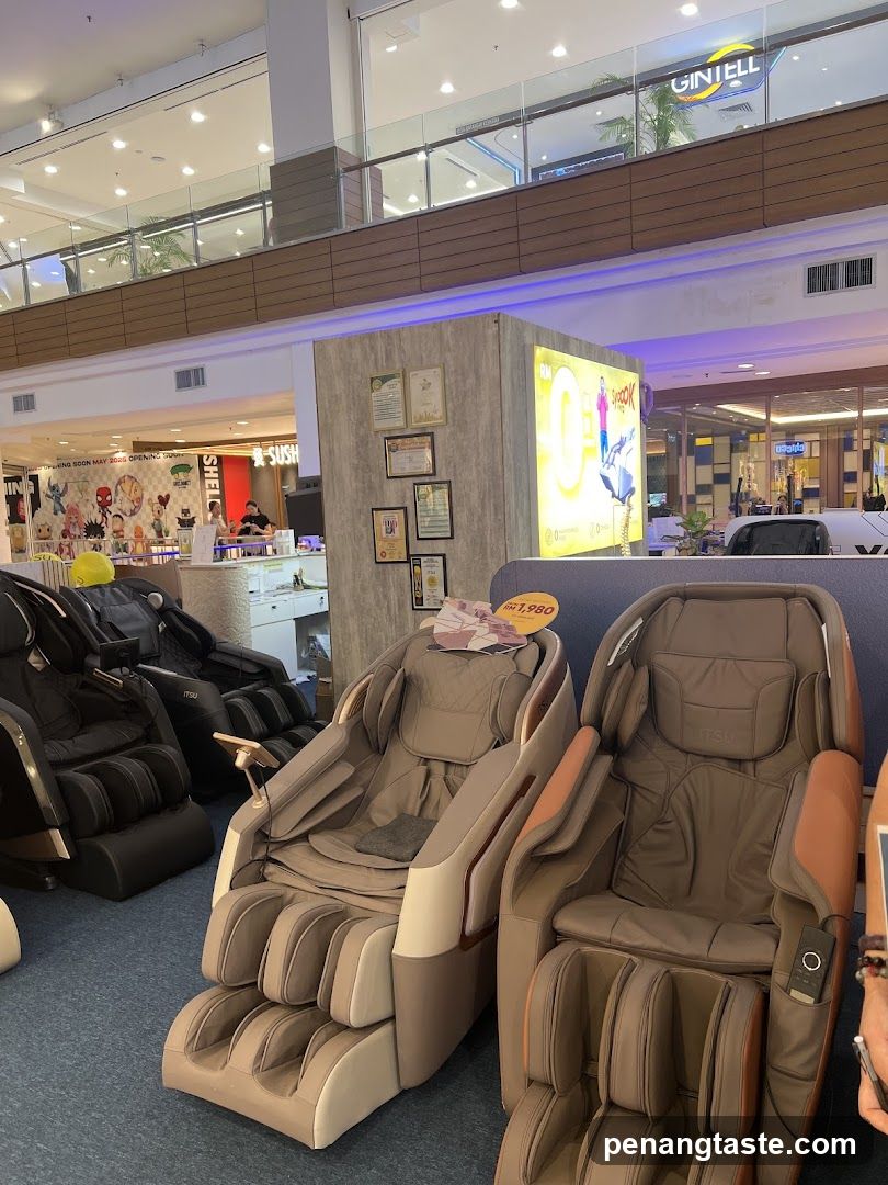 Massage Chairs Display