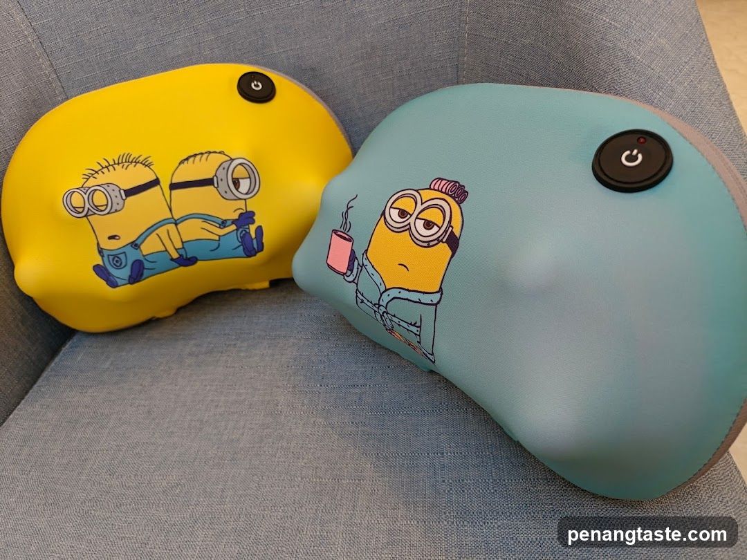 Minion-themed massage pillows