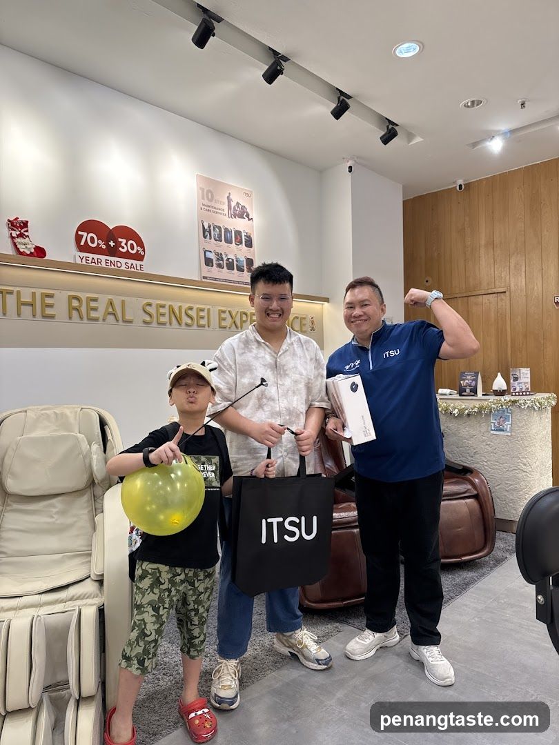 People Posing in a Store