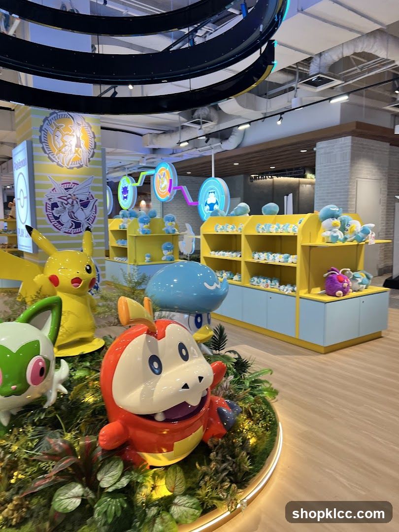 Pokémon Store Interior Display