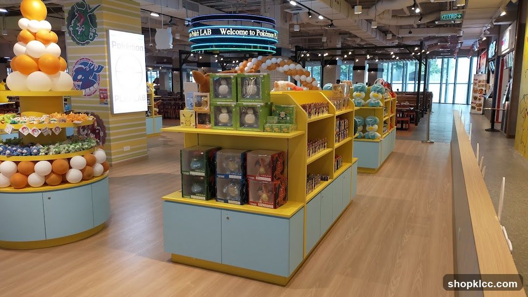 Pokemon Lab Interior Display