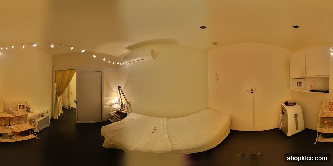 Interior Room with Bed and Decorations