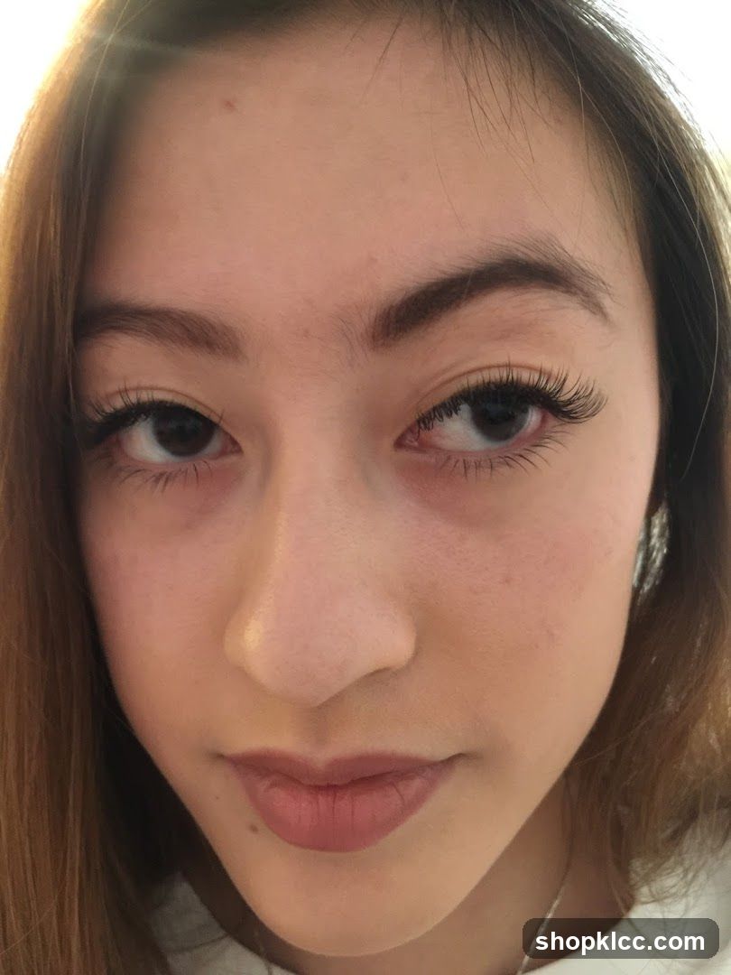 Close-up Portrait of a Woman with Makeup