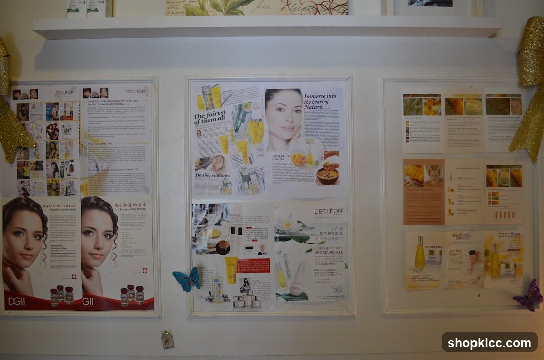 Beauty Product Display Board