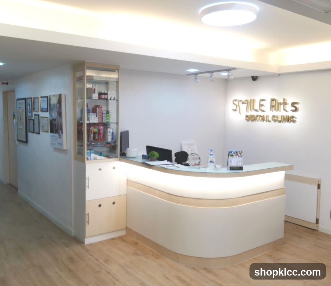 Dental Clinic Reception Area