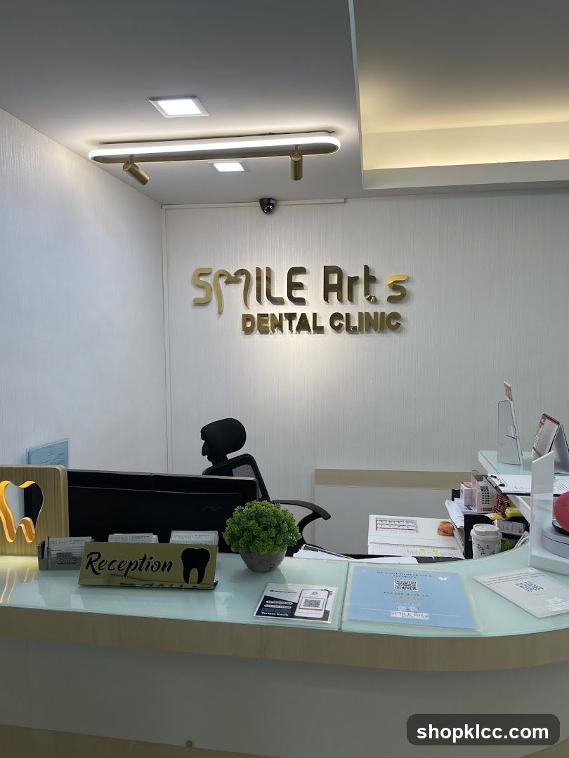 Smile Arts Dental Clinic Reception Area