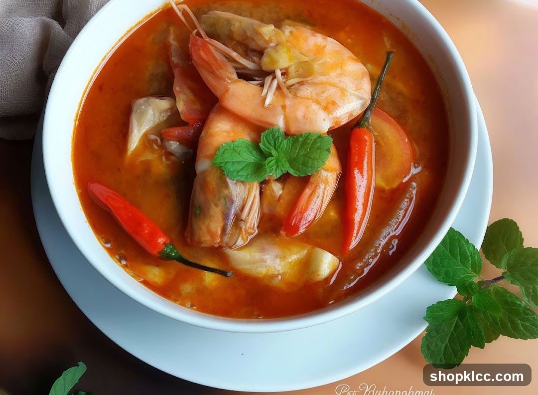 Shrimp Tom Yum Soup