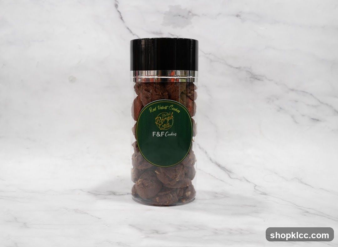 Jar of F&F Cookies