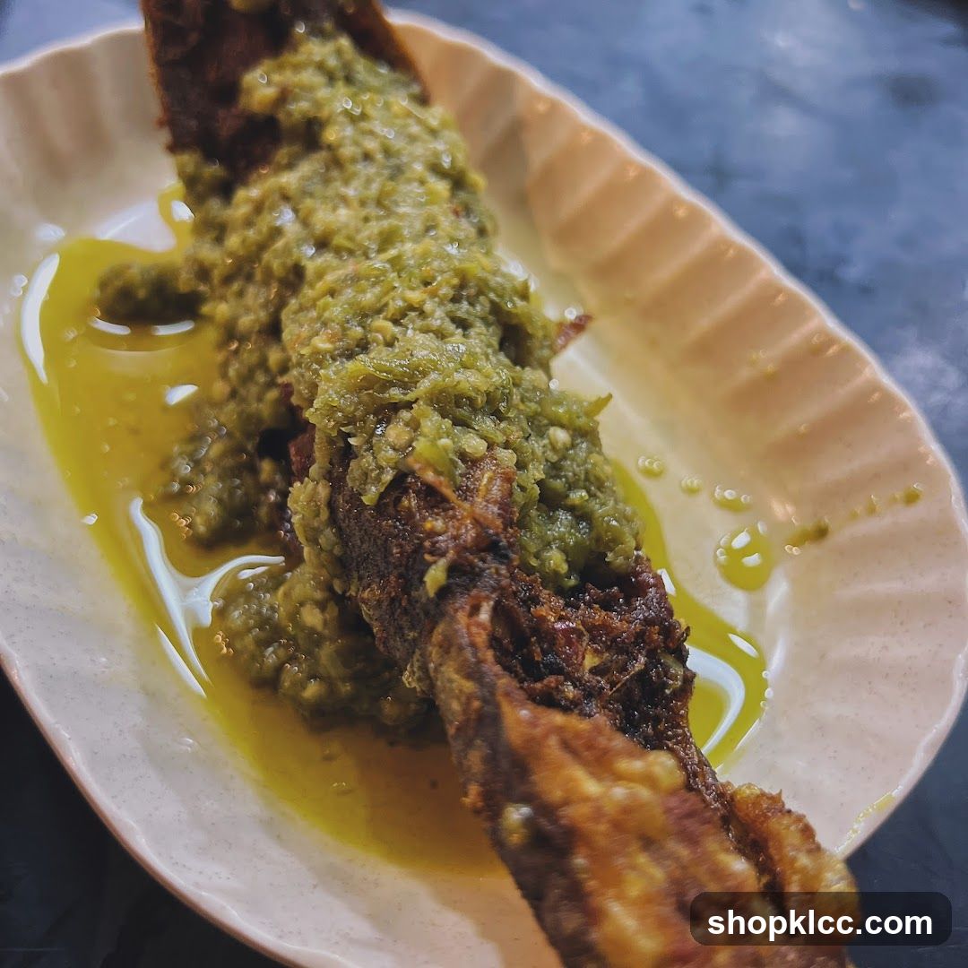 Fried Fish with Green Paste