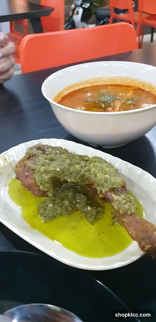 Food on table