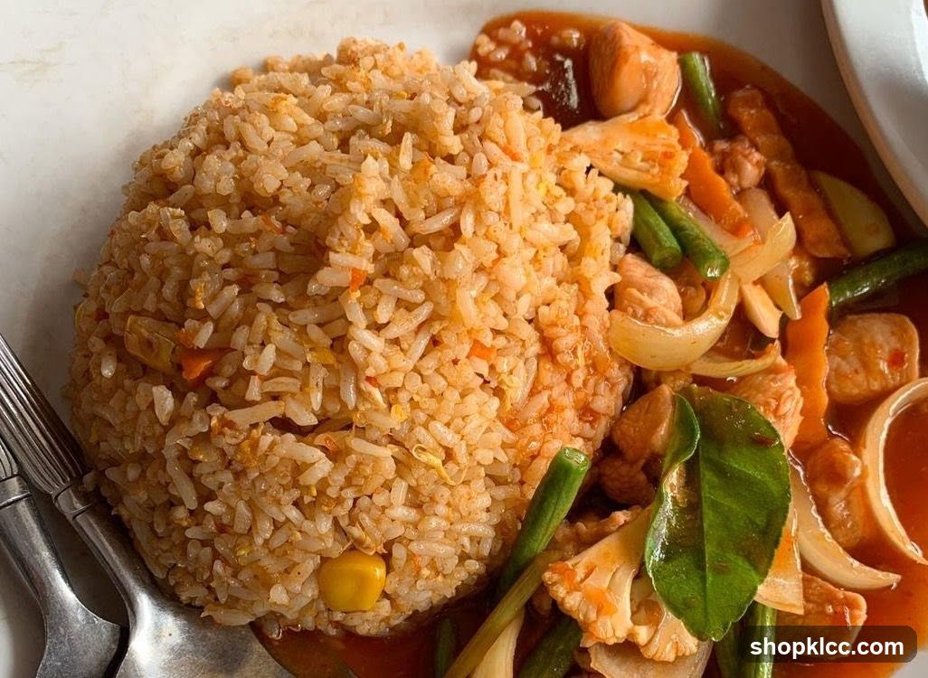 Fried Rice with Curry Gravy