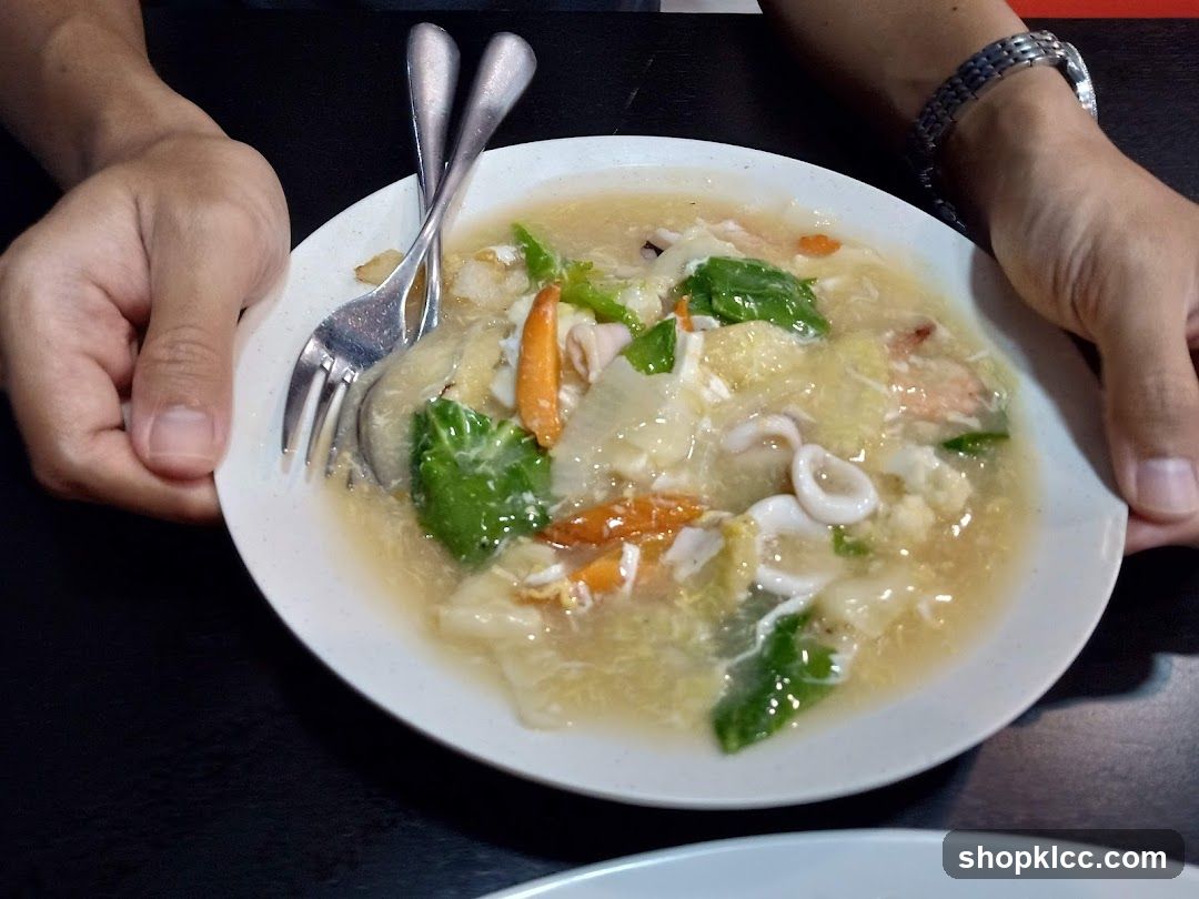 Seafood Soup with Vegetables