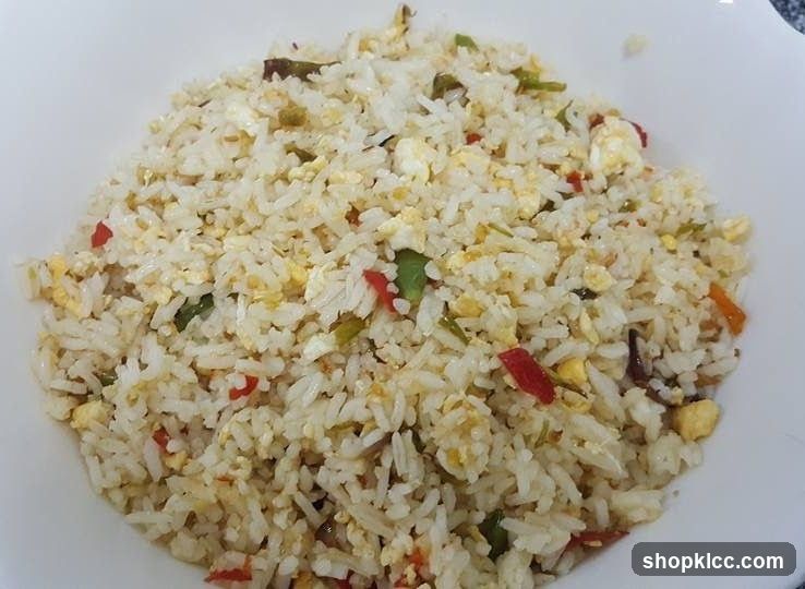 Fried Rice with Vegetables and Egg