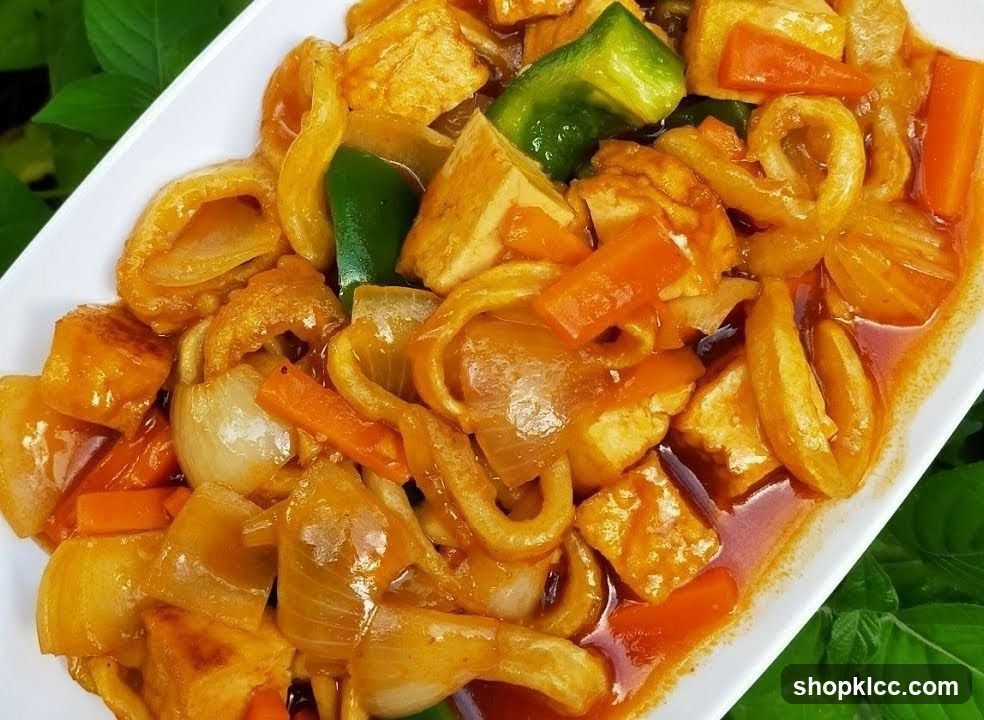 Stir-fried Squid with Vegetables